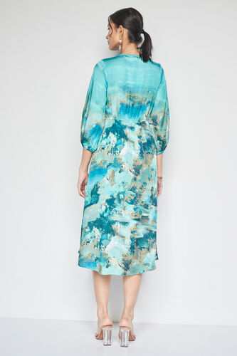 Maui Dress, Turquoise, image 6